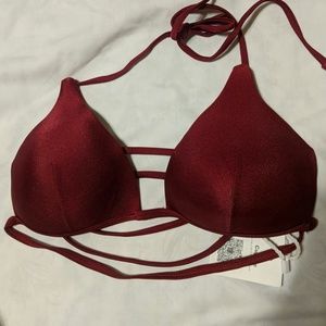 Beautiful maroon strappy top